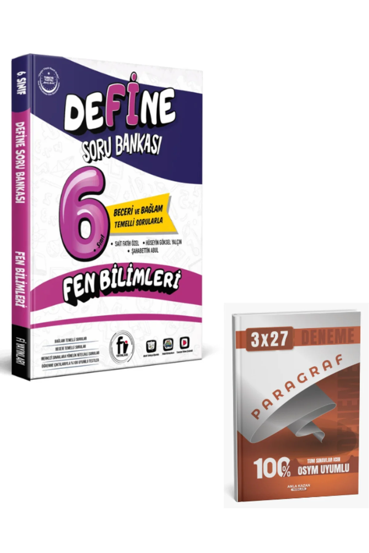 Fi 2027 6. Sınıf Define Fen Bilimleri Soru Bankası+ Anla Kazan Paragraf