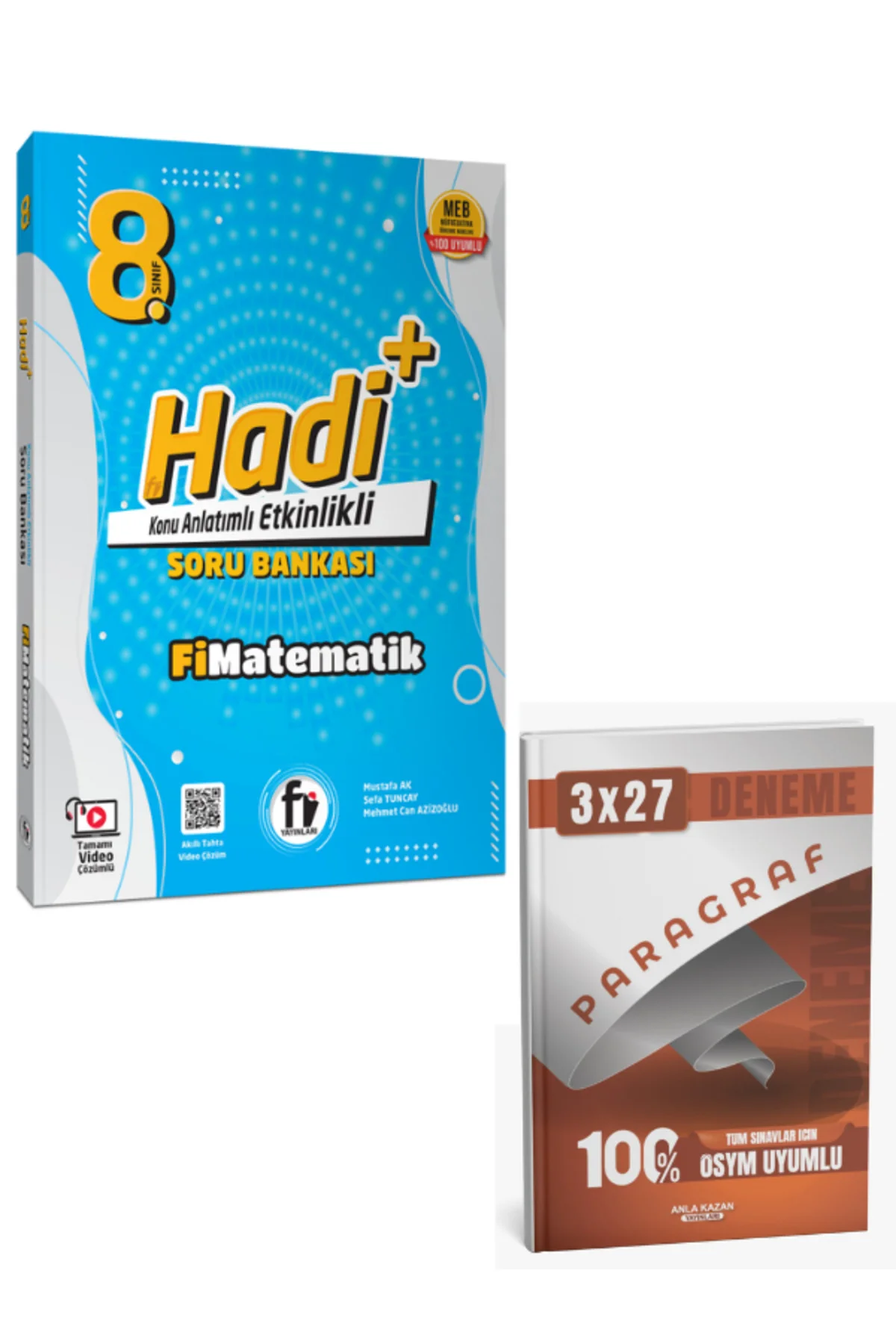 Fi 2027 8. Sınıf Hadi+ Matematik Konu Etkinlikli Soru Bankası+ Anla Kazan Paragraf