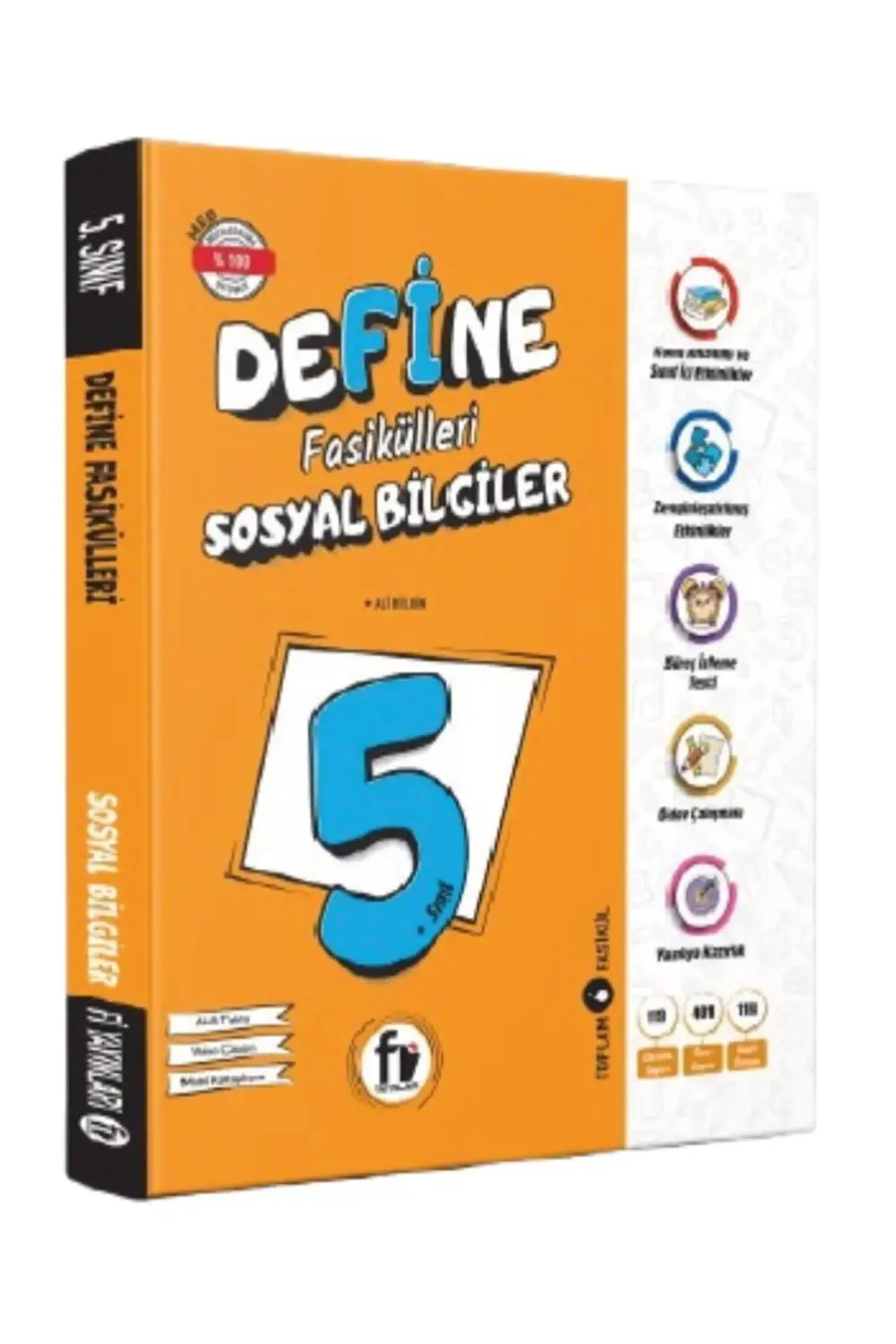 Fi Yayaınları 5. Sınıf Define Sosyal Bilgiler Fasikülleri Konu An