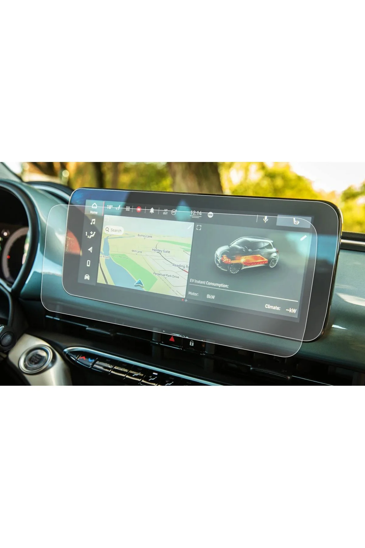 Fiat 500e 2021 2022 2023 Navigasyon Multimedya Nano Ekran Koruyuc