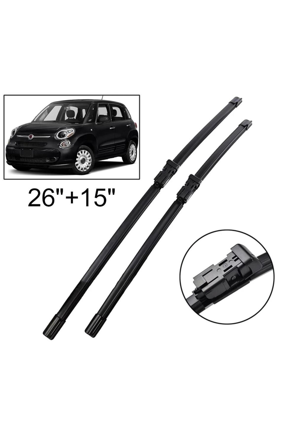 Fesan Fiat 500L Ön Cam Muz Silecek Takımı 2012--2016