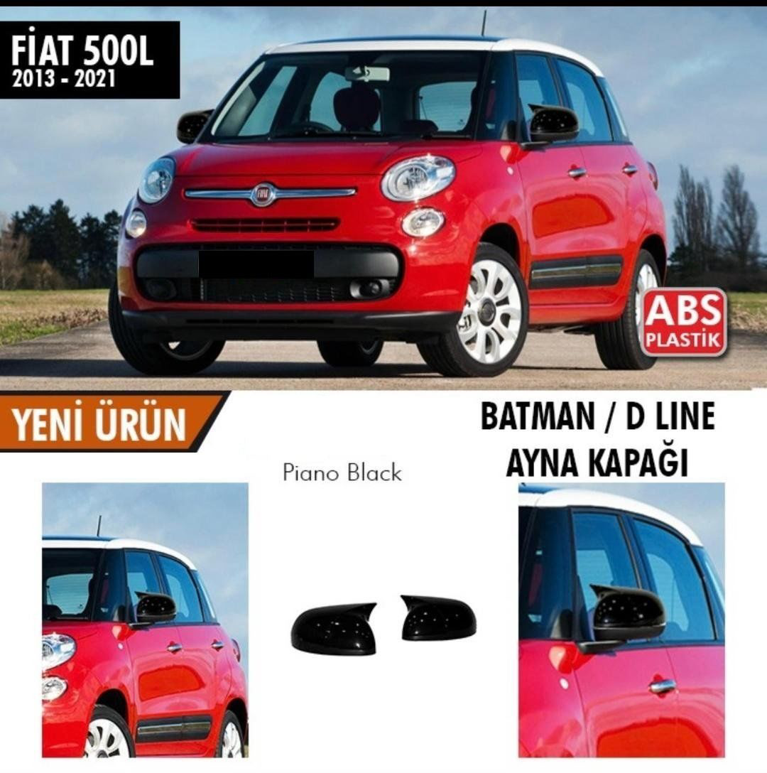 Drs Tuning Fiat 500L Uyumlu Batman Ayna Kapaği 2013-2021 Model Arasi