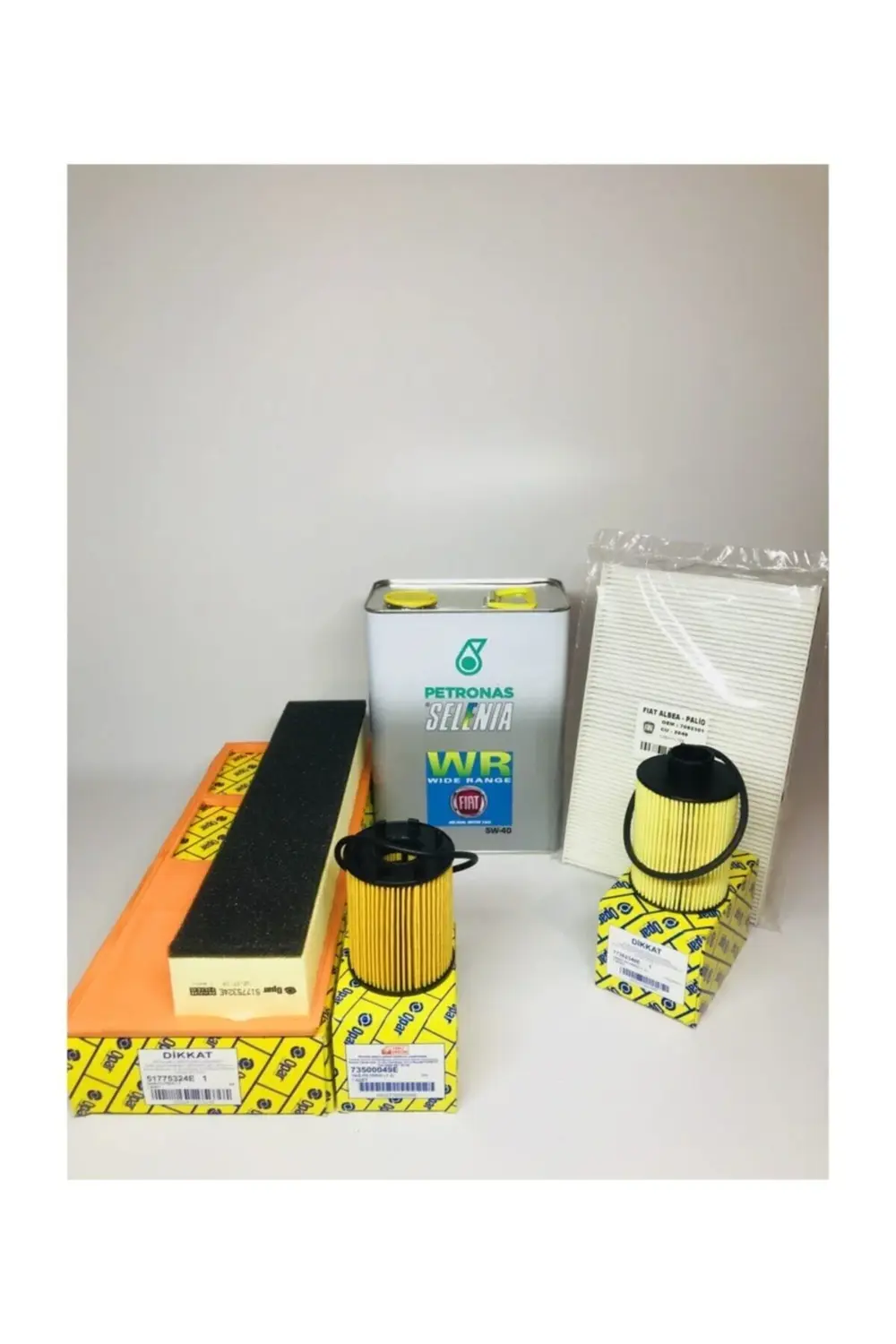 Fiat Albea Palio 1.3 Mjt Filtre Seti Ve Selenia 5w40 Motor Yağı