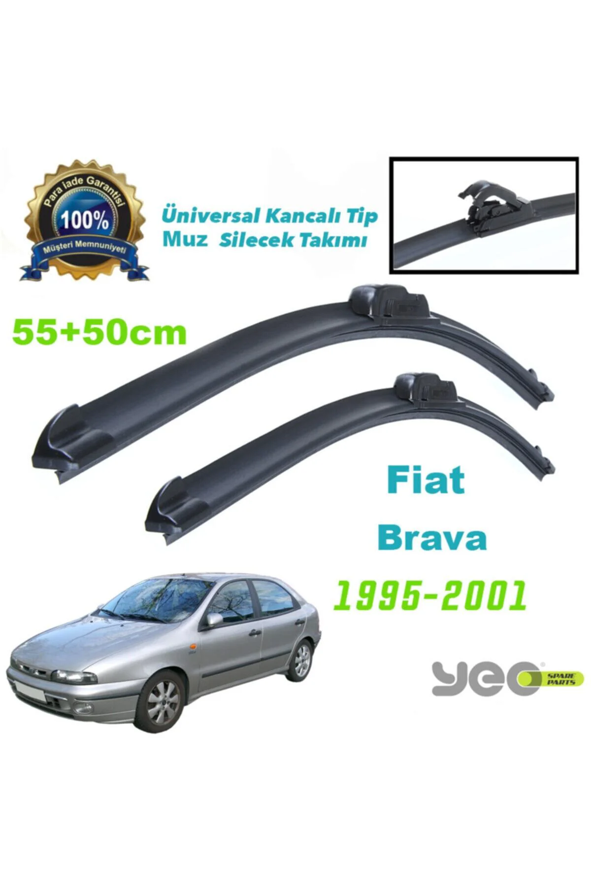 Fiat Brava Aeroflex Muz Silecek Takımı 1995-2001