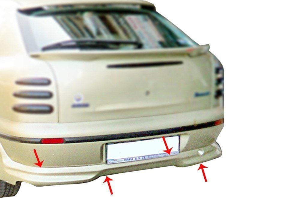 Fiat Brava Uyumlu Arka Tampon Altı Fiber 1995-2001