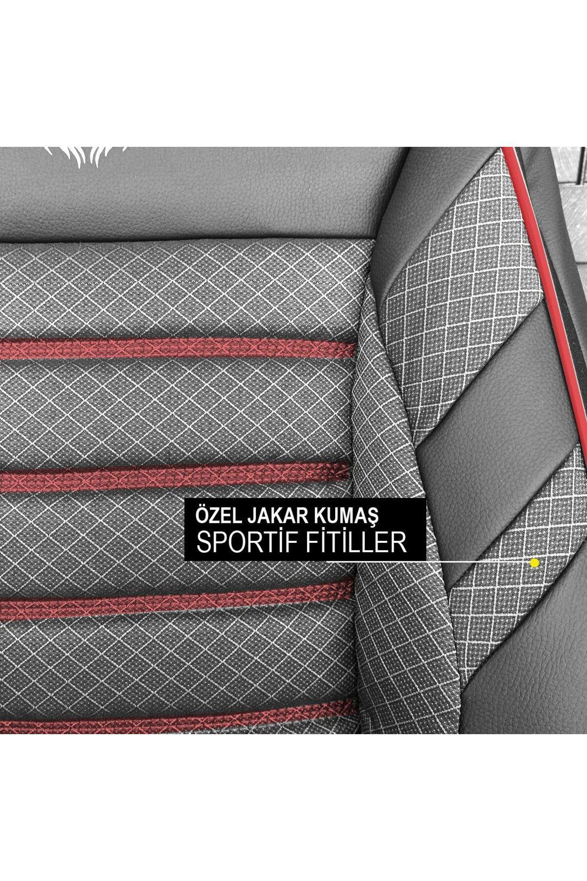 FIAT BRAVO 1996-2002Uyumlu Oto Koltuk Kılıfı Sport Serisi Jakar -