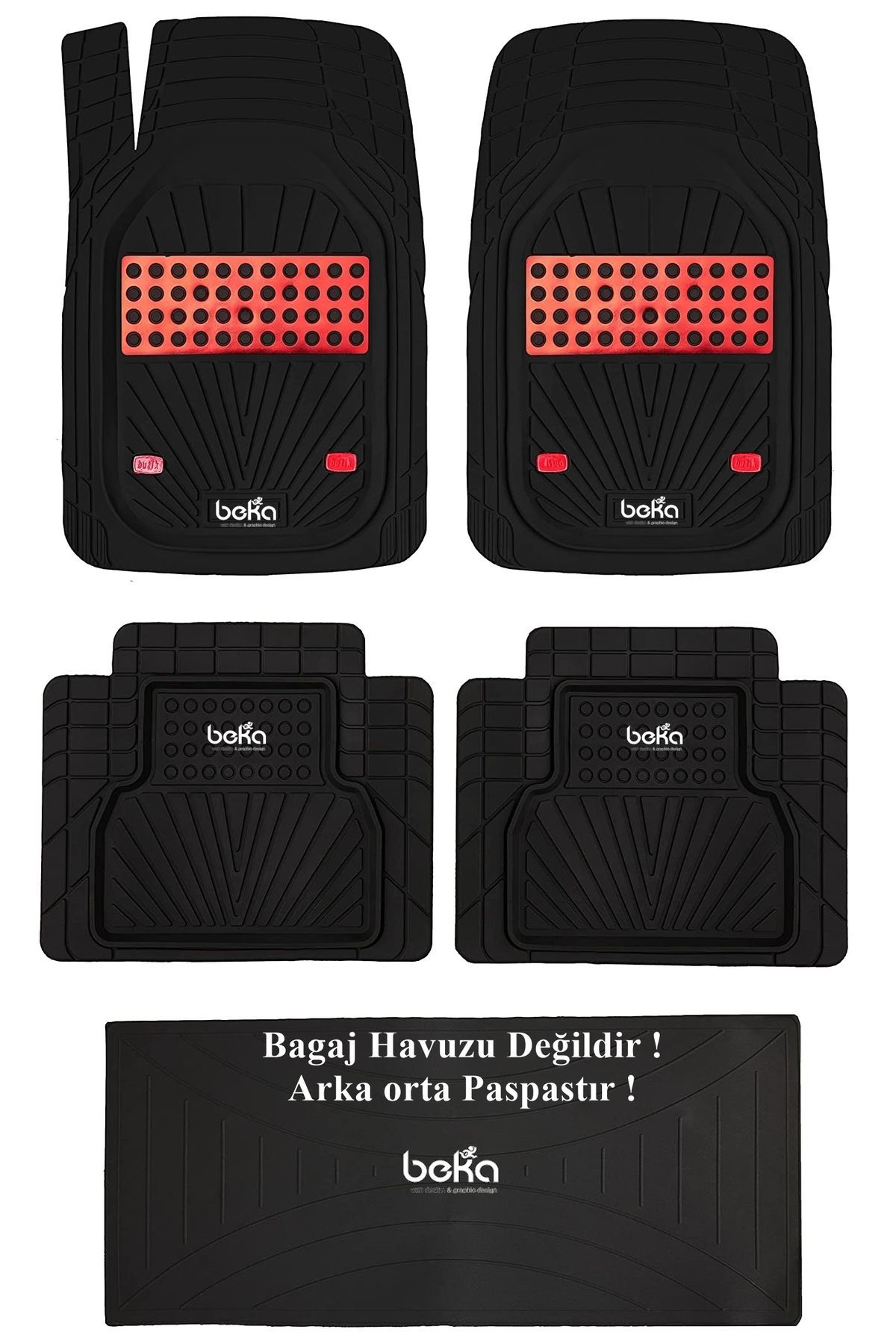 Zeyno Ticaret Fiat Bravo 2012 Uyumlu Havuzlu Üniversal Yeni Nesil Plus Paspas S