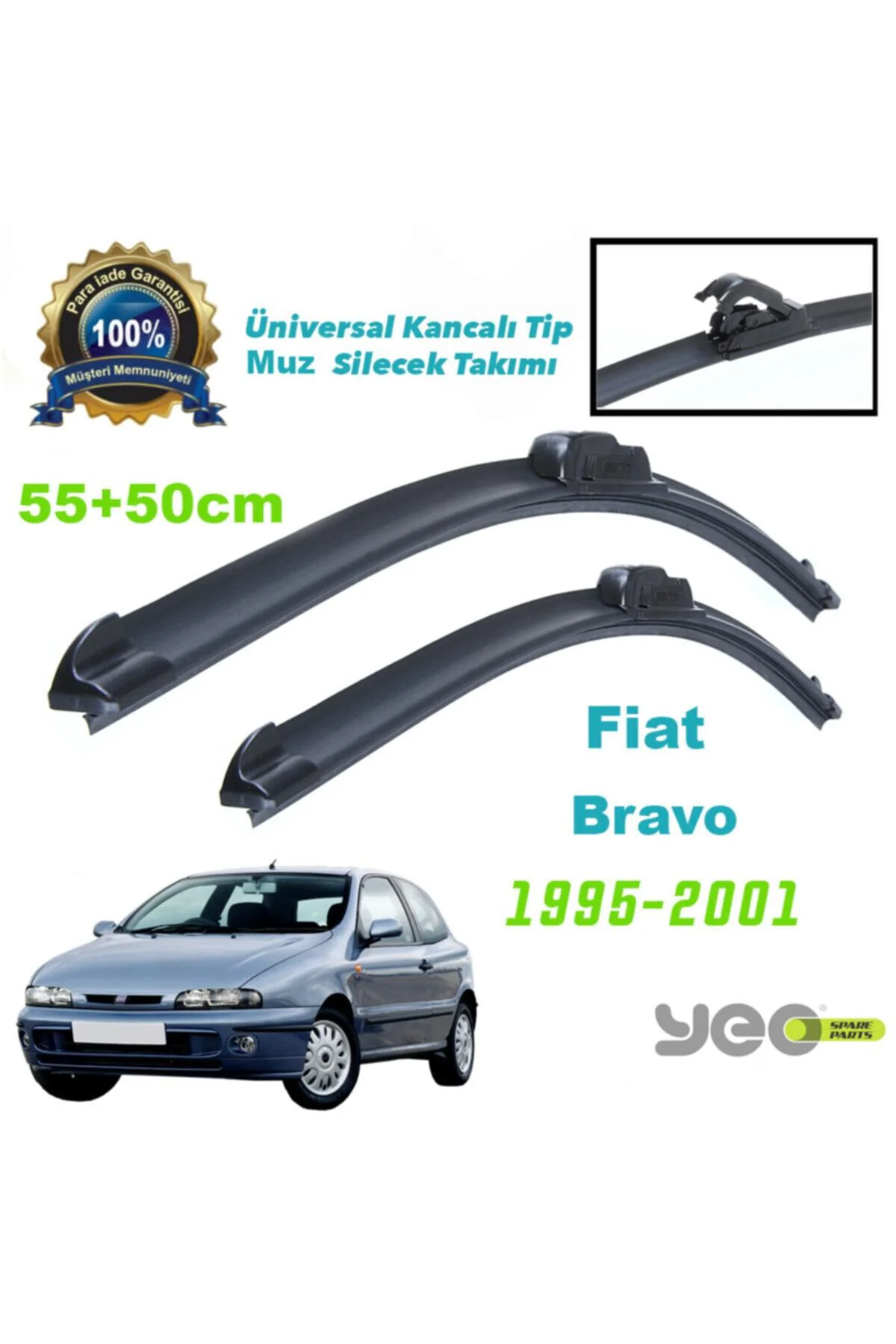 Fiat Bravo Aeroflex Muz Silecek Takımı 1995-2001