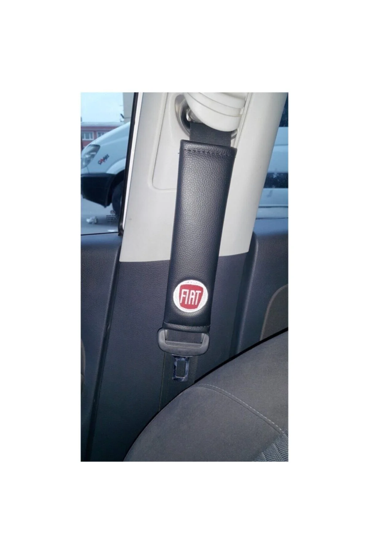 Fiat Deri Emniyet Kemer Kılıfı Siyah Iki Adet Fiat Deri Emniyet Kemer Kılıfı Siyah Iki Adet - Görsel 3