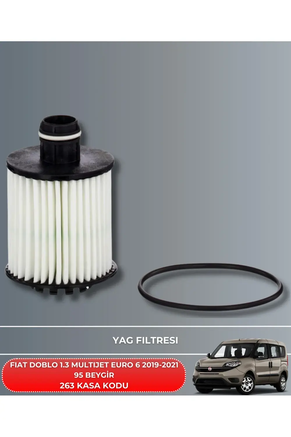 FIAT DOBLO 1.3 MULTIJET EURO 6 2019-2021 95 BEYGİR FİLTRE - 0W20