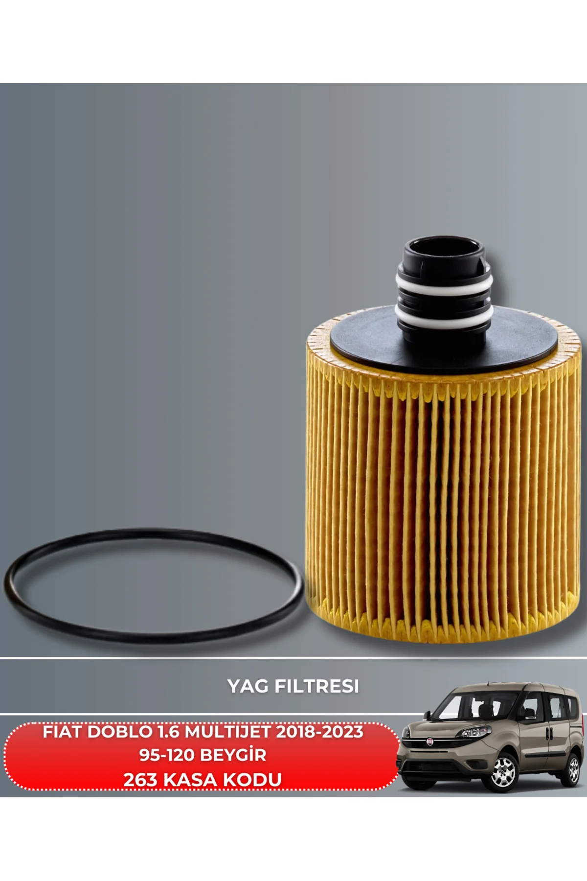 FIAT DOBLO 1.6 MULTIJET 2018-2019-2020-2021-2022-2023 95-120 BEYG