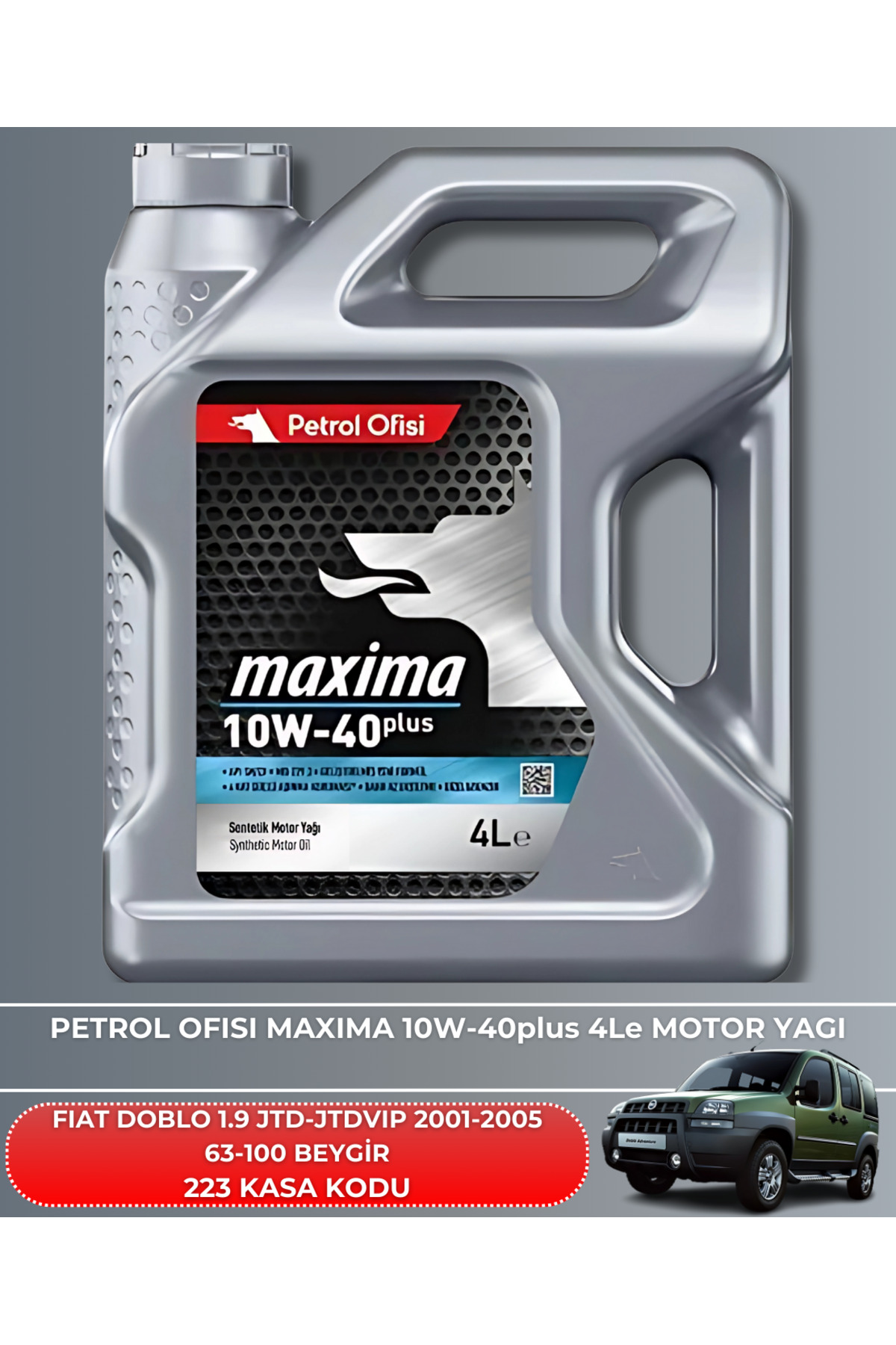 FIAT DOBLO 1.9 JTD-JTD VIP 2001-2002-2003-2004-2005 63-100 BEYGİR