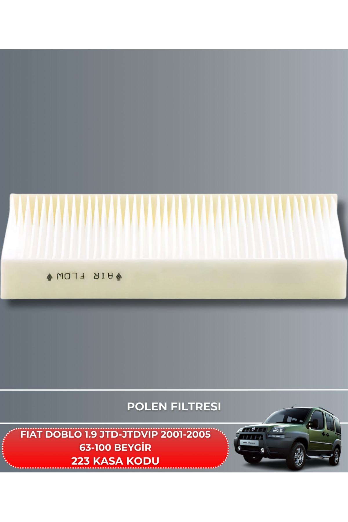 FIAT DOBLO 1.9 JTD-JTD VIP 2001-2002-2003-2004-2005 63-100 BEYGİR