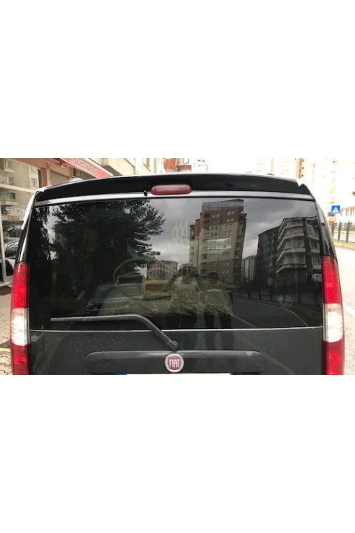 Fiat Doblo 2001-2009 Beyaz Spoiler Uyumlu