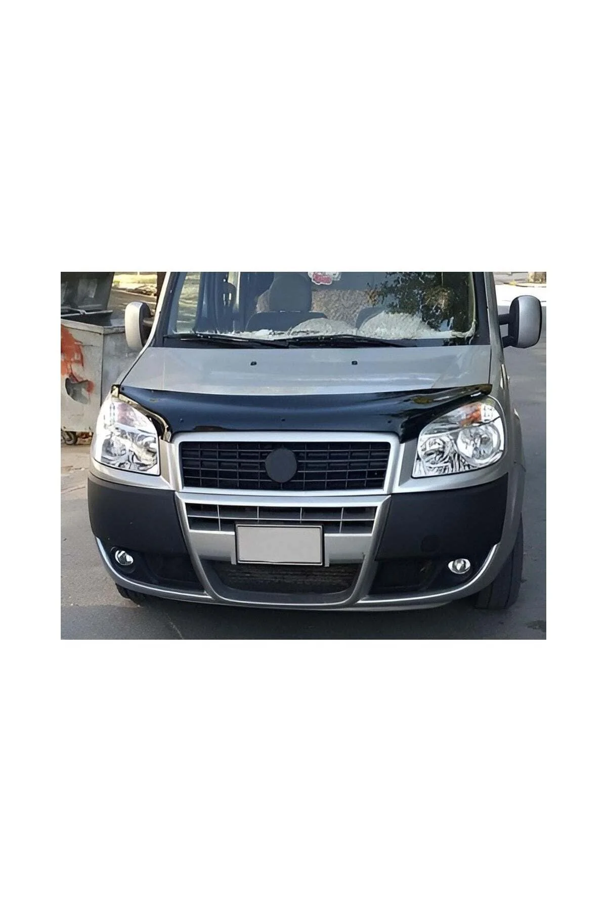Fiat Doblo 2006-2010 Uyumlu Kaput Rüzgarlığı Ön Kaput Koruma ABS Parlak Siyah Fiat Doblo 2006-2010 Uyumlu Kaput Rüzgarlığı Ön Kaput Koruma ABS Parlak Siyah - Görsel 2