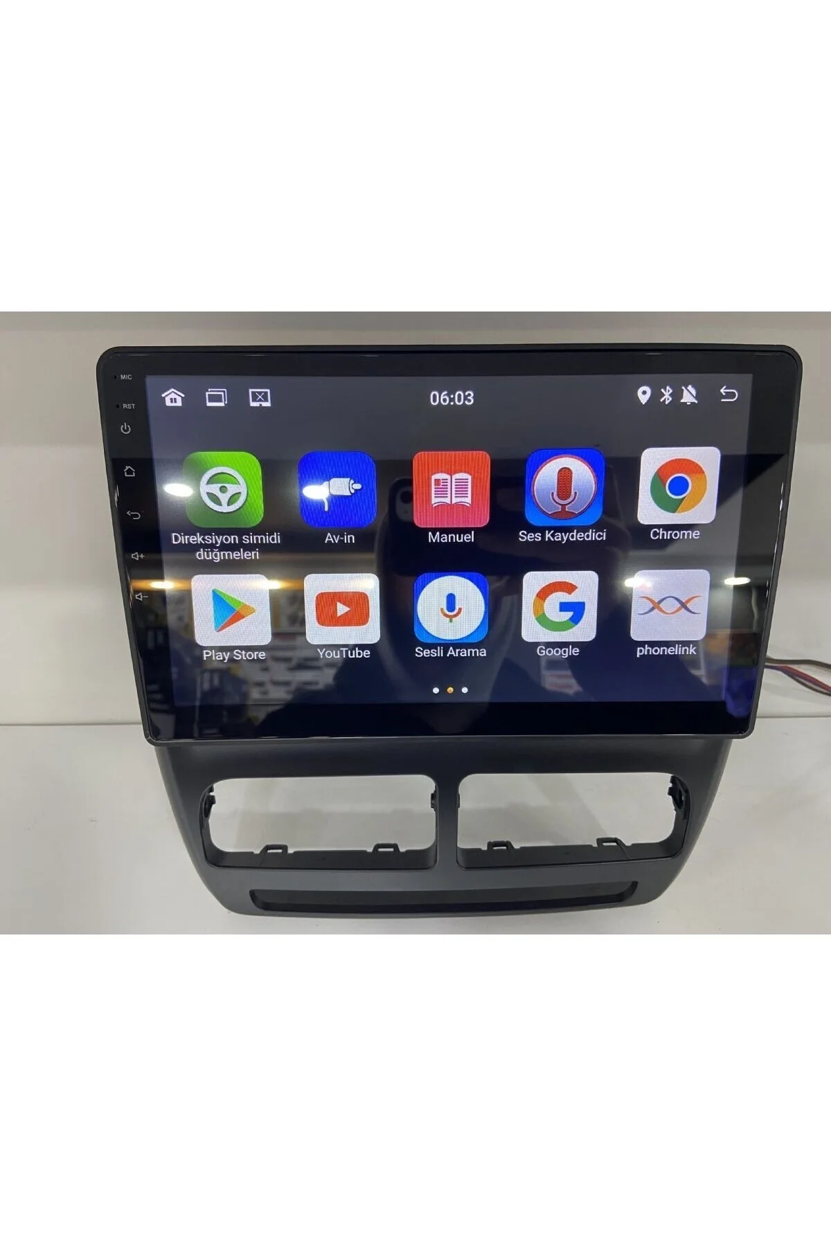 FİAT DOBLO 2010-14 Uyumlu ANDROİD 2-32 MULTİMEDYA CARPLAY-KAMERA-IPS EKRAN