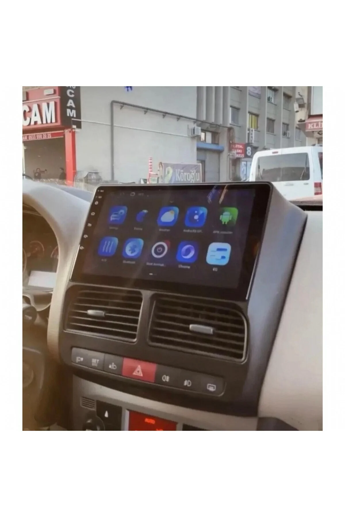 FİAT DOBLO (2010-2015)-9''ANDROİD GERÇEK 2-32GB/1.6GHZ/BT5.4-KABLOSUZ CARPLAY-HD KAMERALI