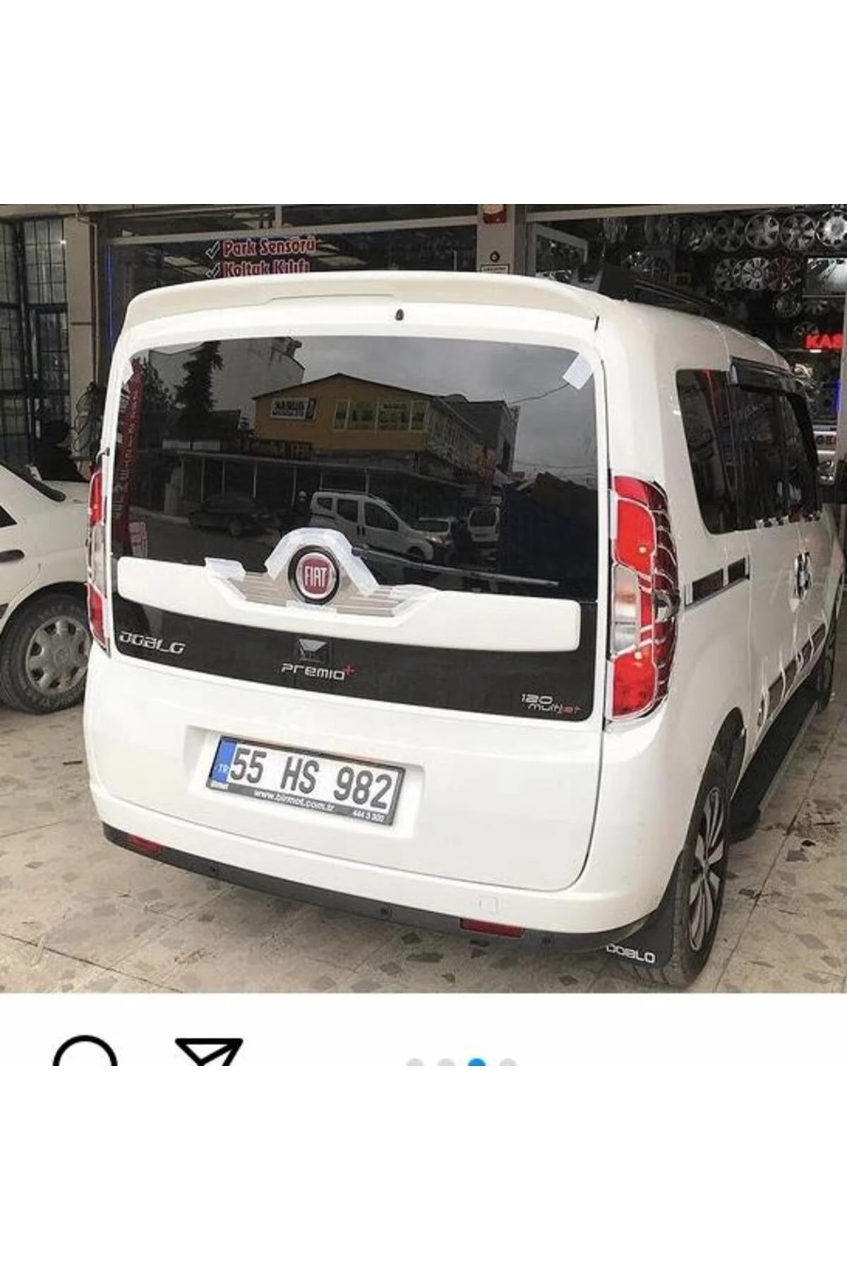 FİAT DOBLO 2010-2022 BEYAZ SPOİLER FİAT DOBLO 2010-2022 BEYAZ SPOİLER