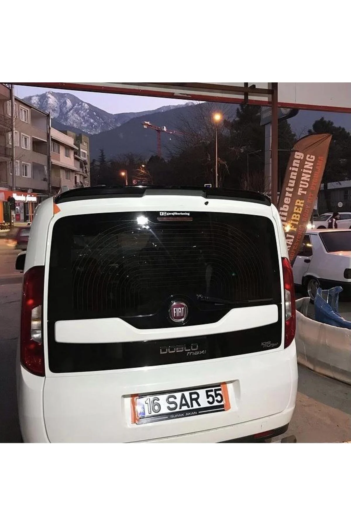 FİAT DOBLO 2010-2022 BEYAZ SPOİLER FİAT DOBLO 2010-2022 BEYAZ SPOİLER