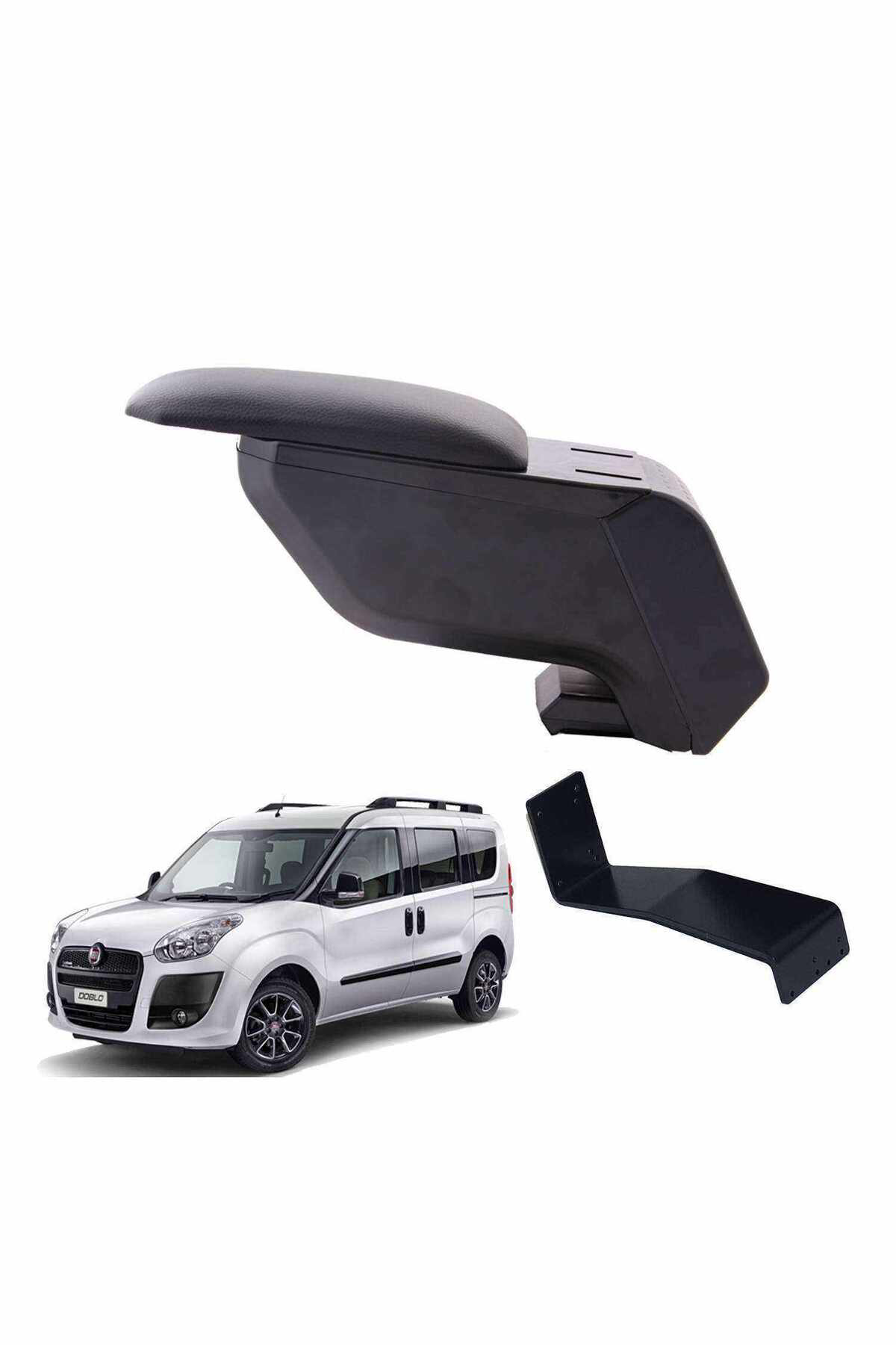 Fiat Doblo 2012 Delmesiz Çelik Ayaklı Siyah Kolçak Kol Dayama Fiat Doblo 2012 Delmesiz Çelik Ayaklı Siyah Kolçak Kol Dayama
