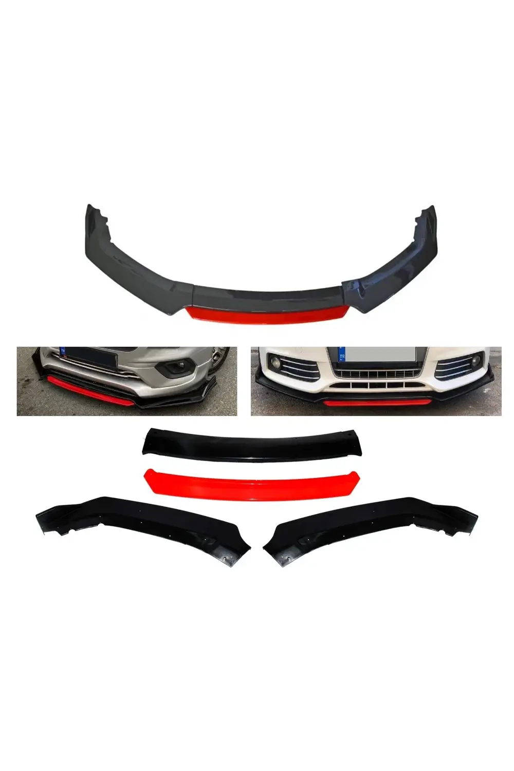 Fiat Doblo 4 Abs Malzeme Süper Dayanıklılık 4 Parça Spor Tip Tamp