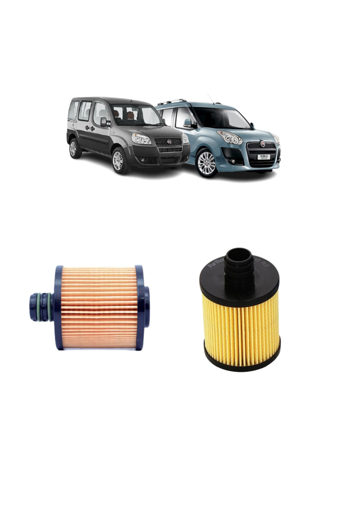 Fiat Doblo Euro 4 4plus Karbon Filtre Bakım Seti 1.6 D-jtd-multij