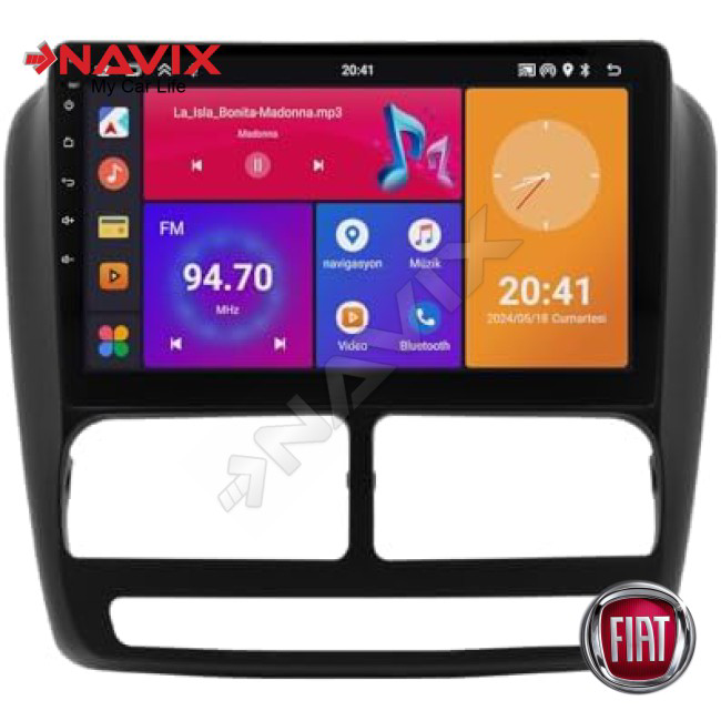 Navixx Fiat Doblo Multimedya Sistemi (2011-2015) 4/64 Navixx Fiat Doblo Multimedya Sistemi (2011-2015) 4/64