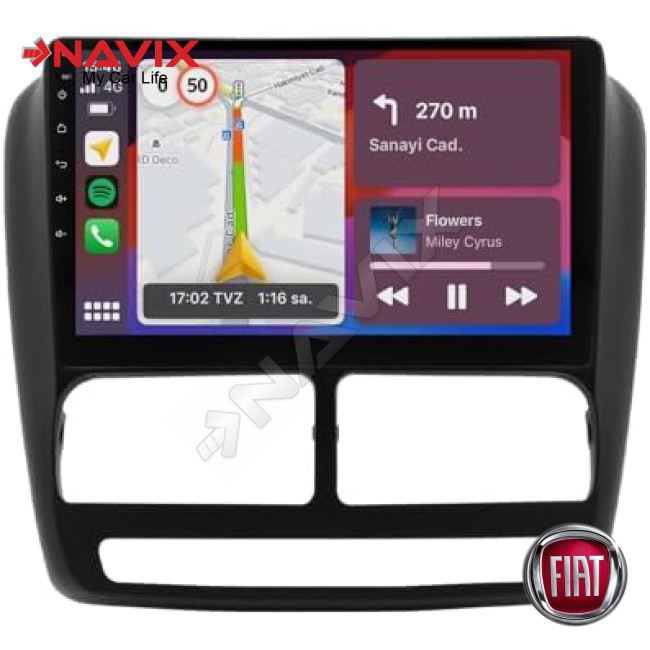 Navixx Fiat Doblo Multimedya Sistemi (2011-2015) 4/64 Navixx Fiat Doblo Multimedya Sistemi (2011-2015) 4/64