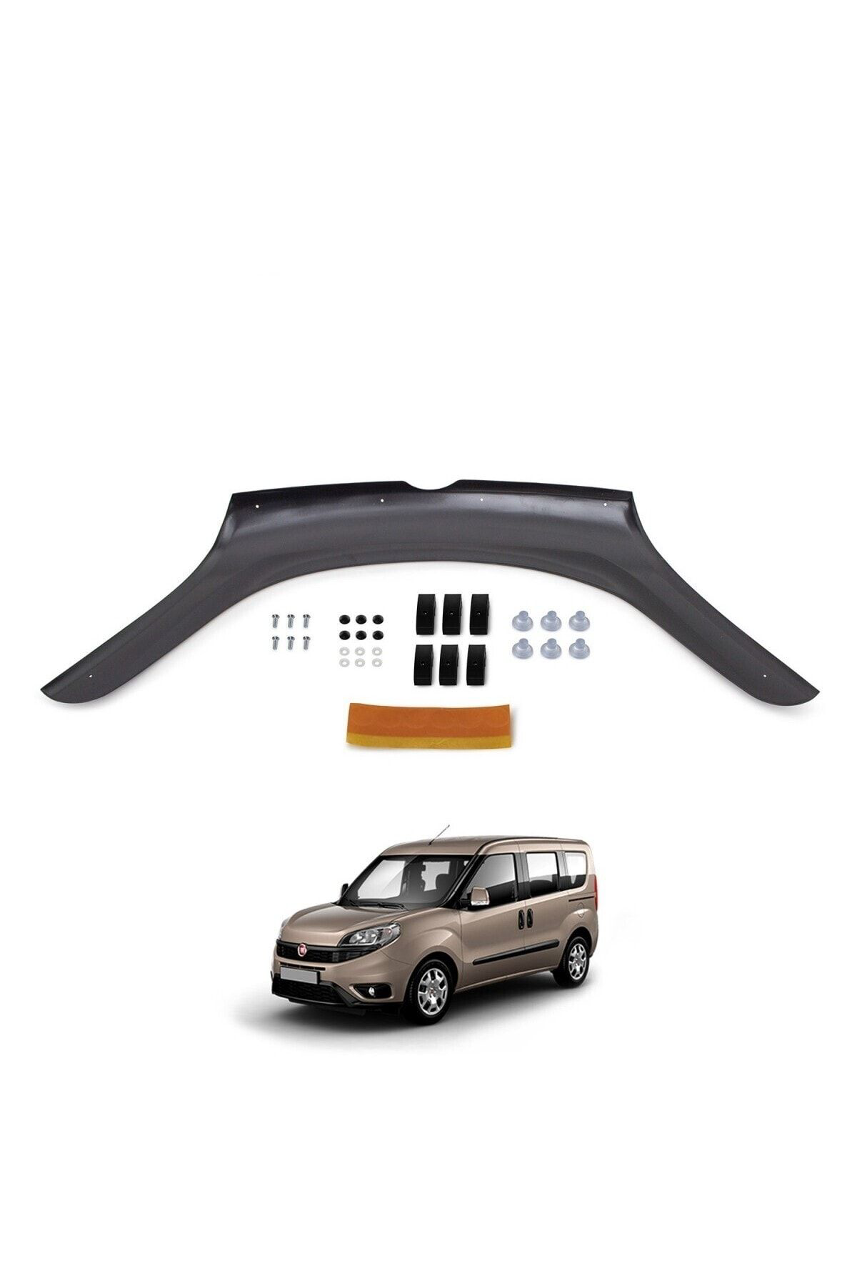 Fiat Doblo Ön Kaput Koruyucu Rüzgarlığı 2015 2016 2017 2018 2019 