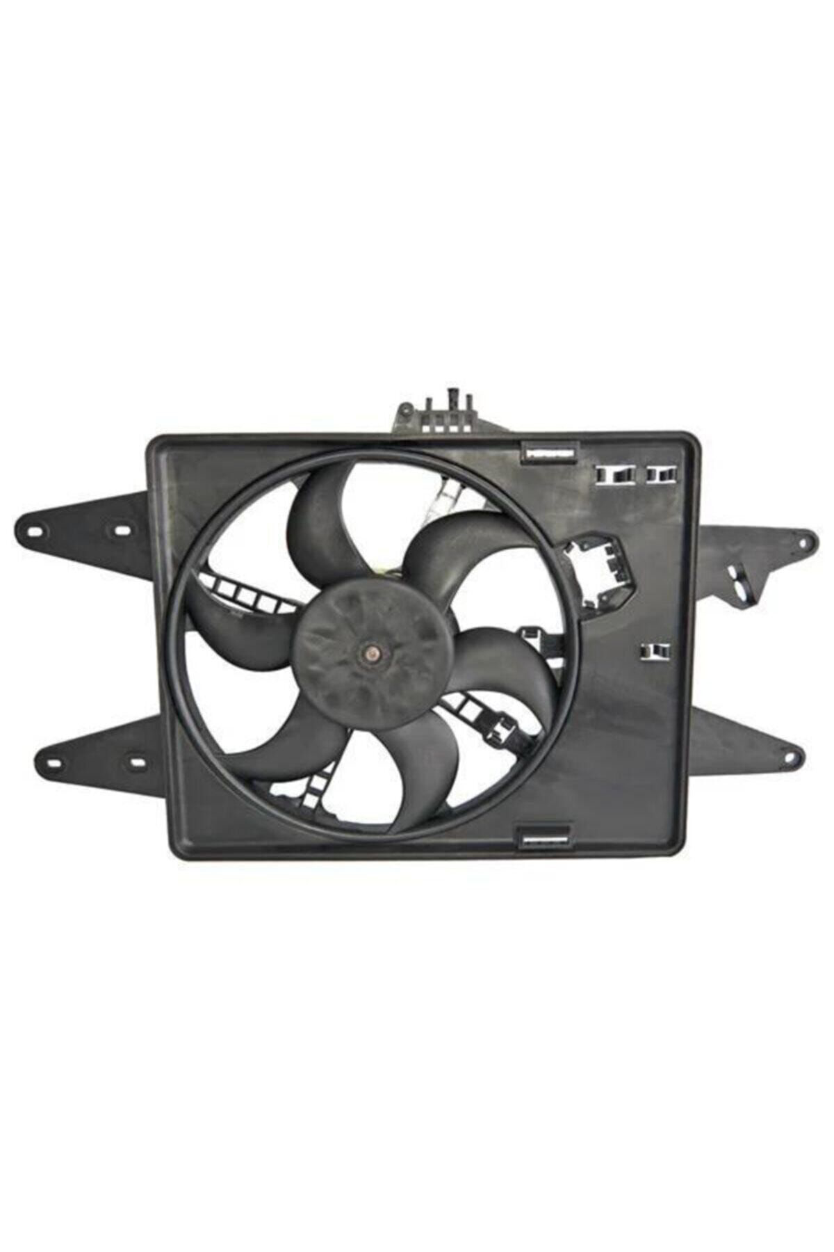 Fiat Doblo Radyatör Fan Motoru Tekli Davlumbazlı 2001--2005 Uyuml