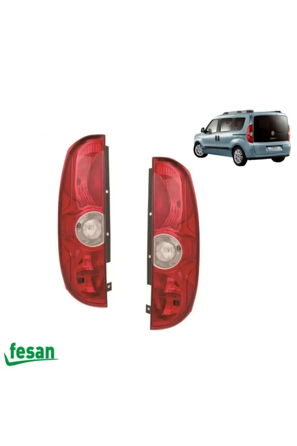 Fiat Doblo Sağ Sol Arka Stop Lambası Takımı 2009--2014