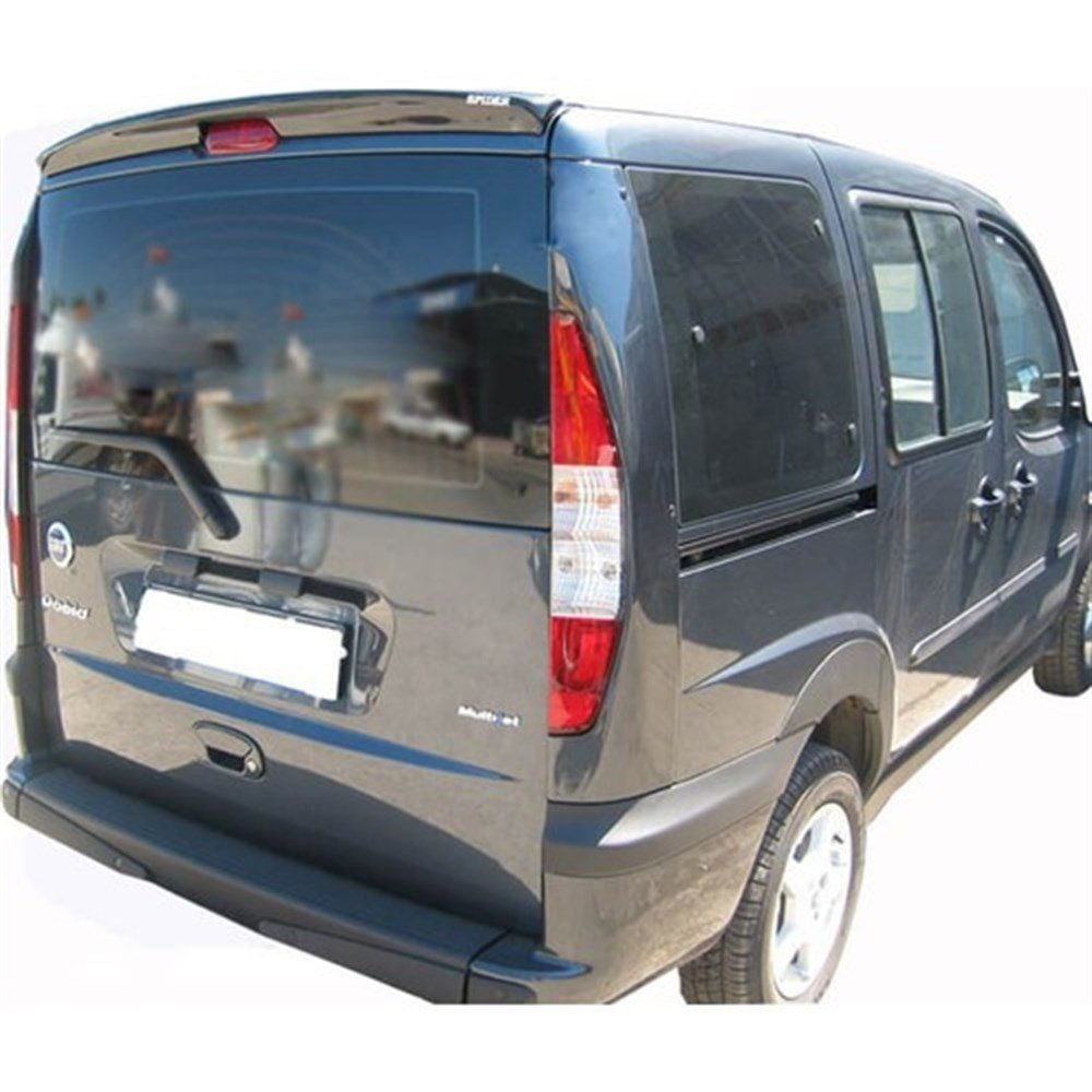 Fiat Doblo Uyumlu 1 Arka Tampon Altı (Sensörlü) 2 Parça Fiber 200