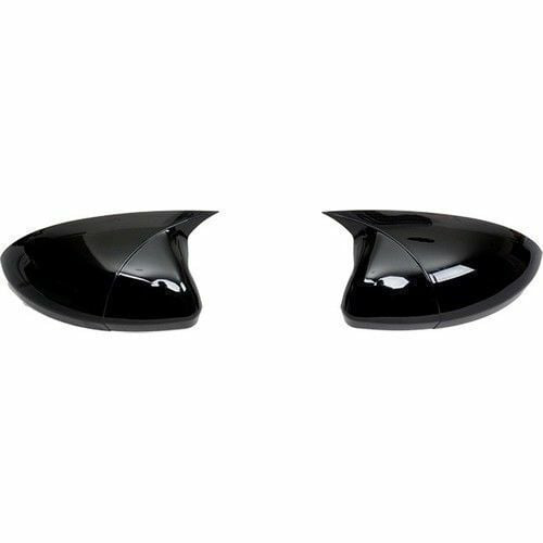 Fiat Doblo Uyumlu D3-D4 Batman Ayna Kapağı 2009-2022 Piano Black 