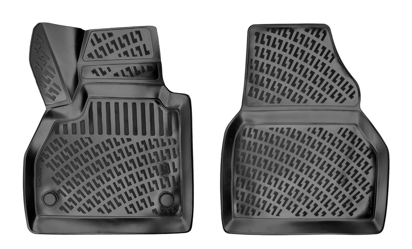 Fiat Doblo Uyumlu Panelvan (2 Parça) 2000-2009 3D Havuzlu Siyah P