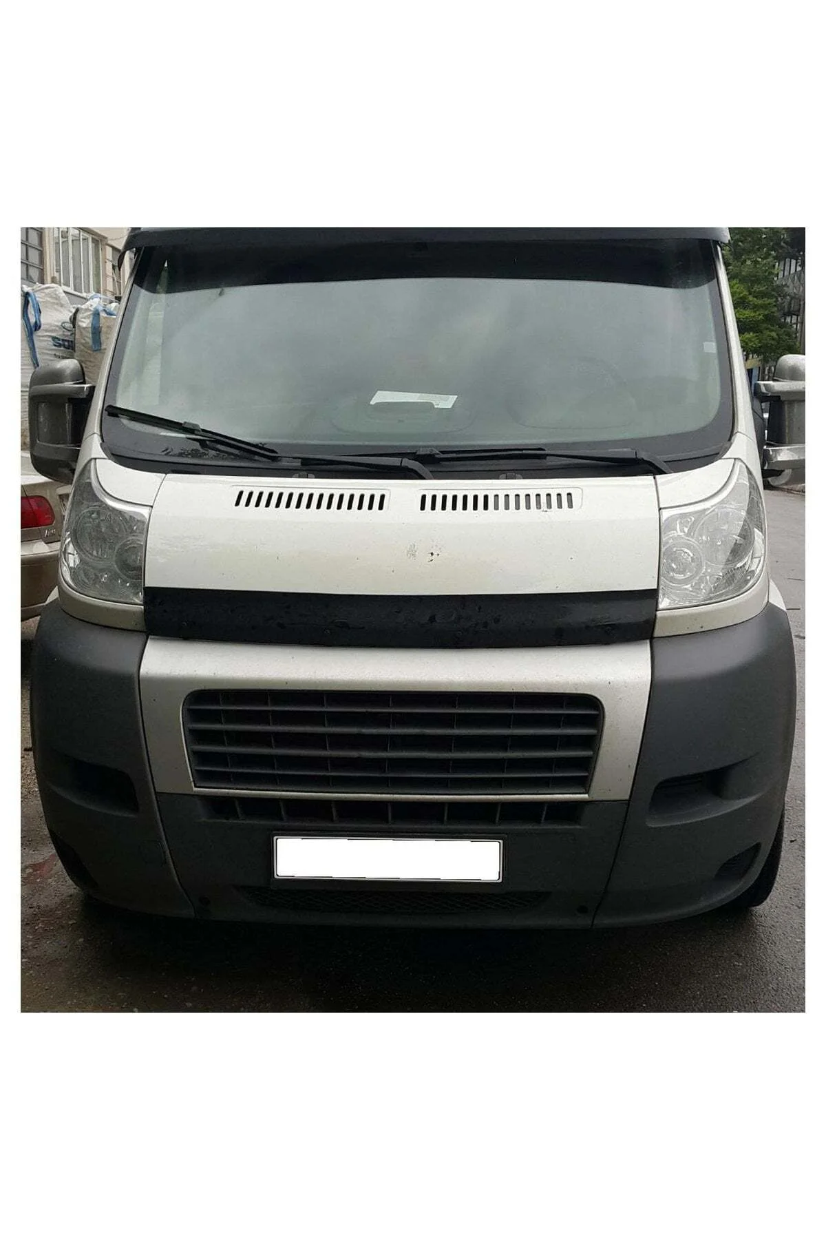 Fiat Ducato 2006-2012 Uyumlu Kaput Rüzgarlığı Ön Kaput Koruma ABS Parlak Siyah Fiat Ducato 2006-2012 Uyumlu Kaput Rüzgarlığı Ön Kaput Koruma ABS Parlak Siyah - Görsel 2