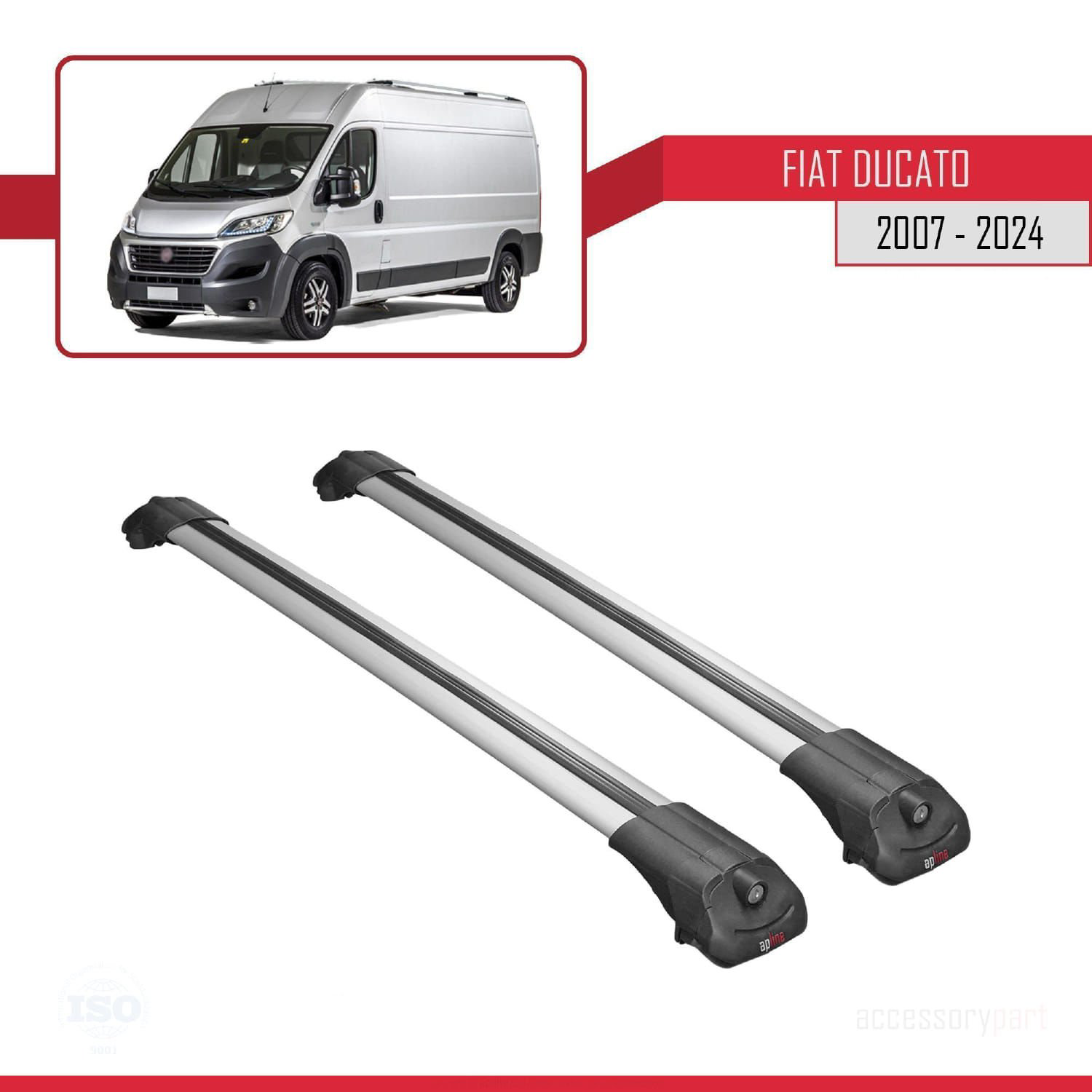 Fiat Ducato 2007 ve Sonrası ile uyumlu ACE-1 Ara Atkı Tavan Barı 