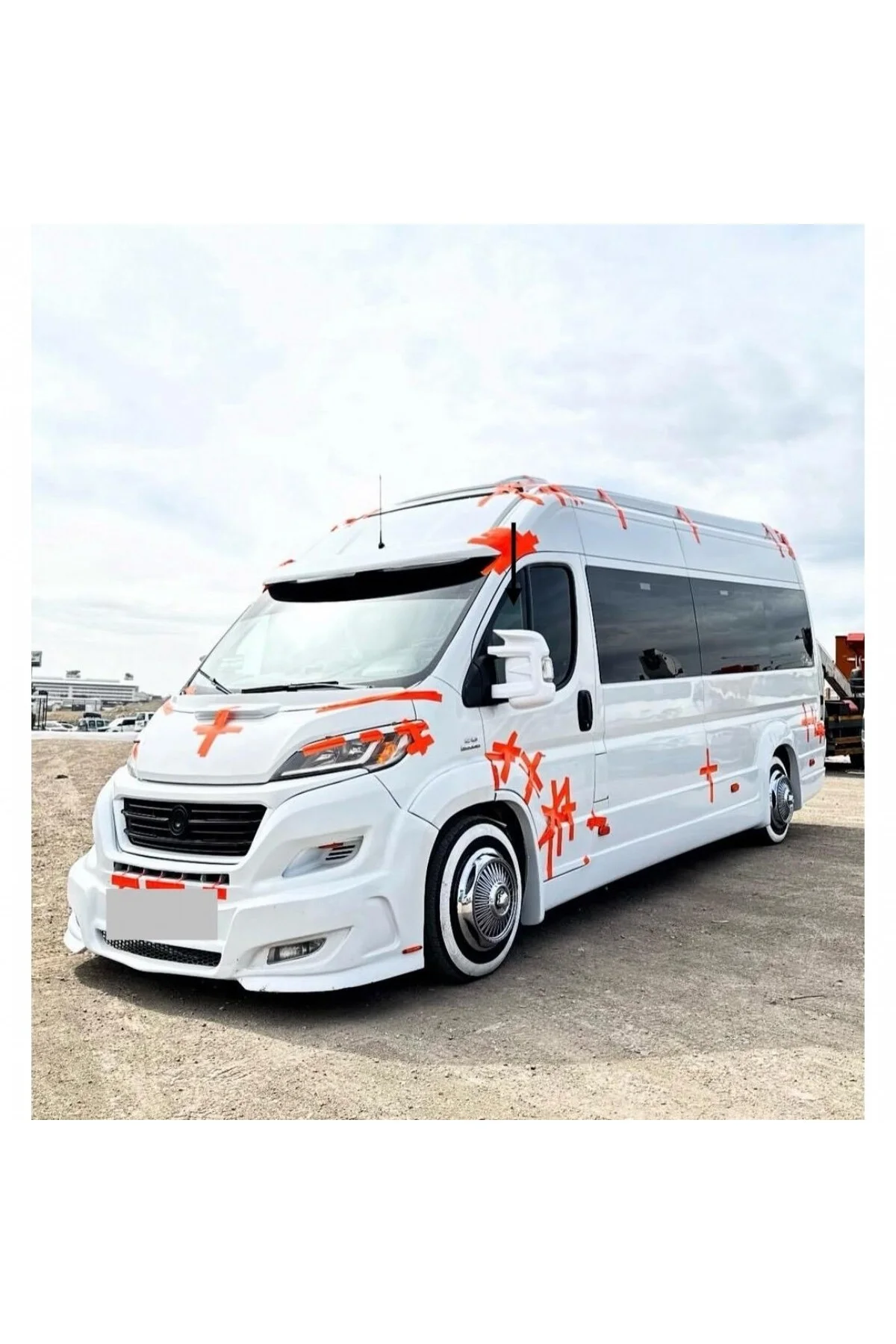 FİAT DUCATO 2025- AYNA KAPAĞI (BEYAZ)
