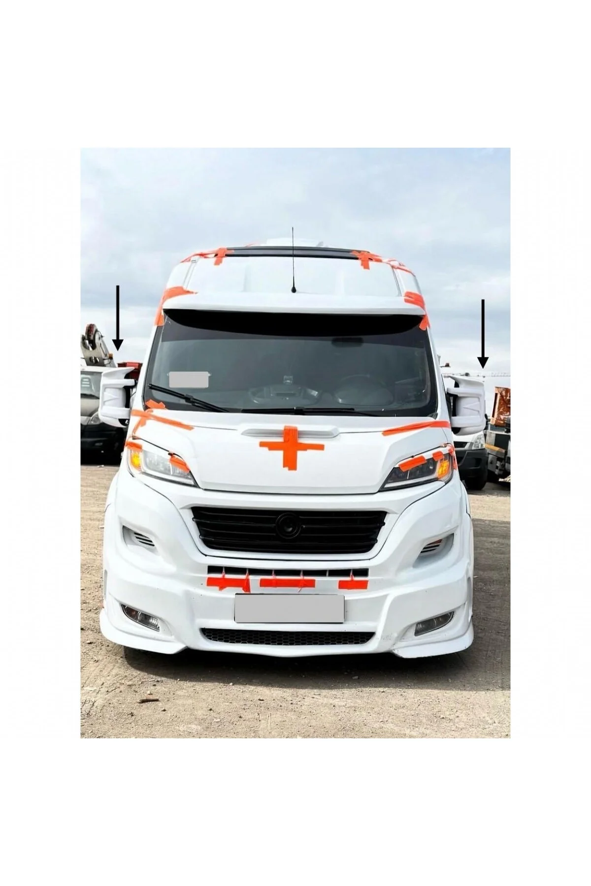 FİAT DUCATO 2025- AYNA KAPAĞI (BEYAZ)