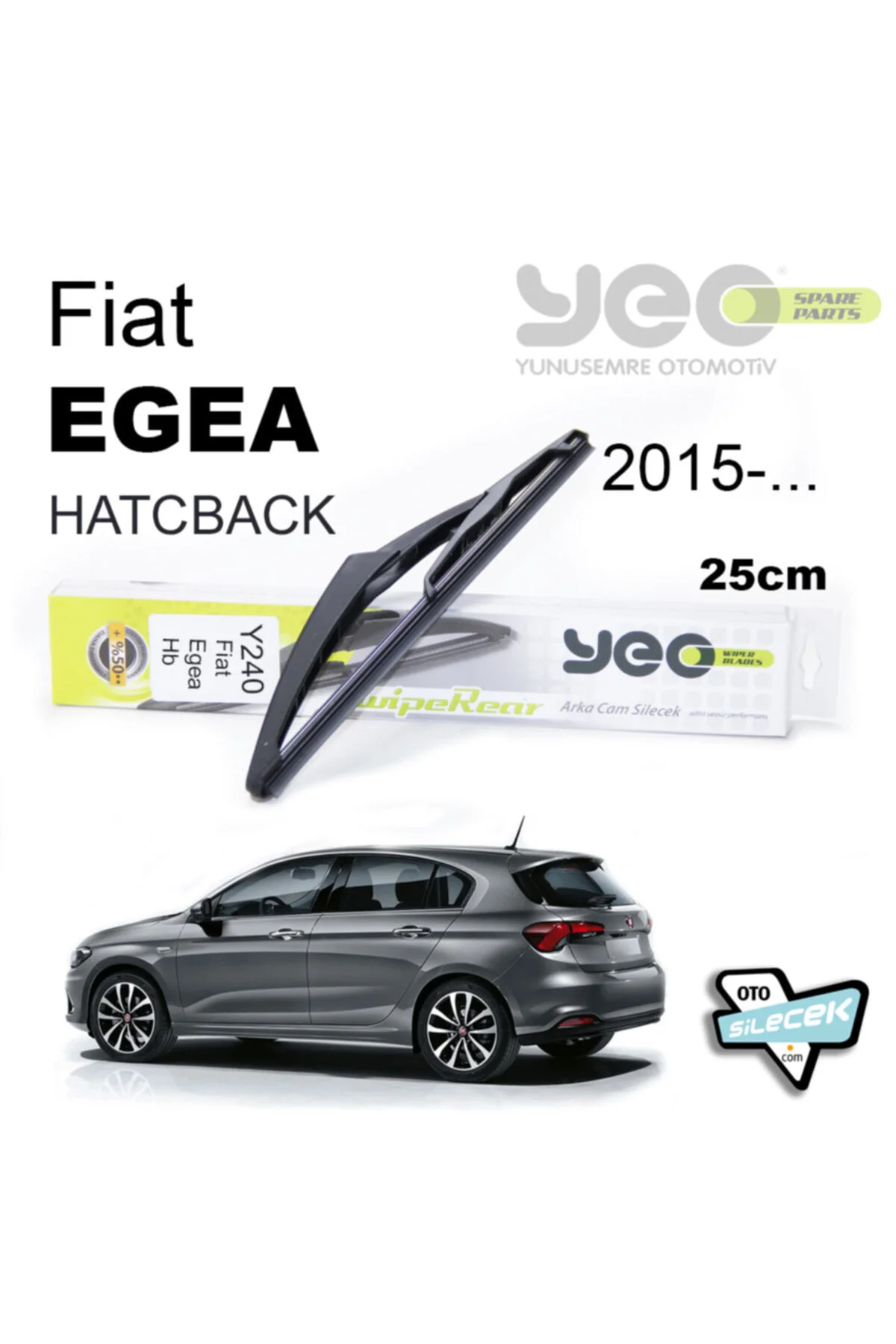 Fiat Egea Hb Arka Silecek 2015-..