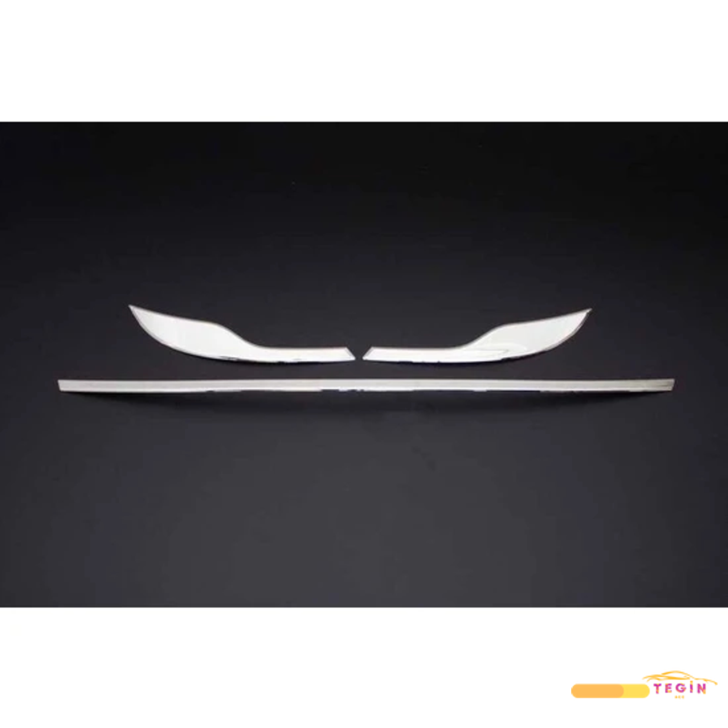 Fiat Egea SD 2015 Sonrası Stop Kaşı 3 Parça Paslanmaz Çelik