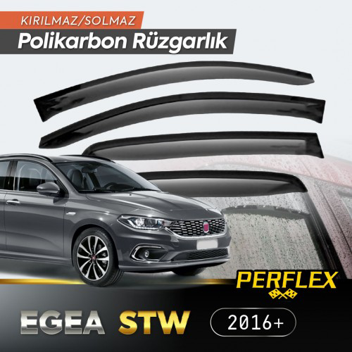 Fiat Egea STW 2016+ Cam Rüzgarlığı V2 Düz Fiat Egea STW 2016+ Cam Rüzgarlığı V2 Düz