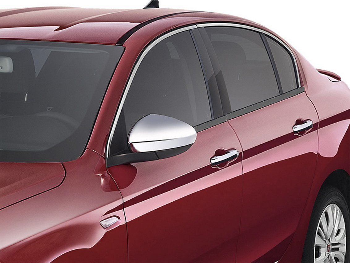 Fiat Egea Uyumlu Sedan/Hatchback Krom Üst Cam Çıtası 4 Parça 2015