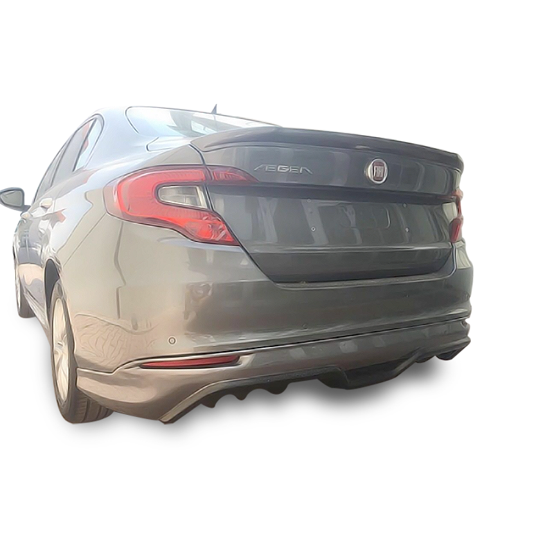 Fiat Egea Uyumlu Sedan (2015 - 2018) Arka Tampon Eki - Difüzör (P