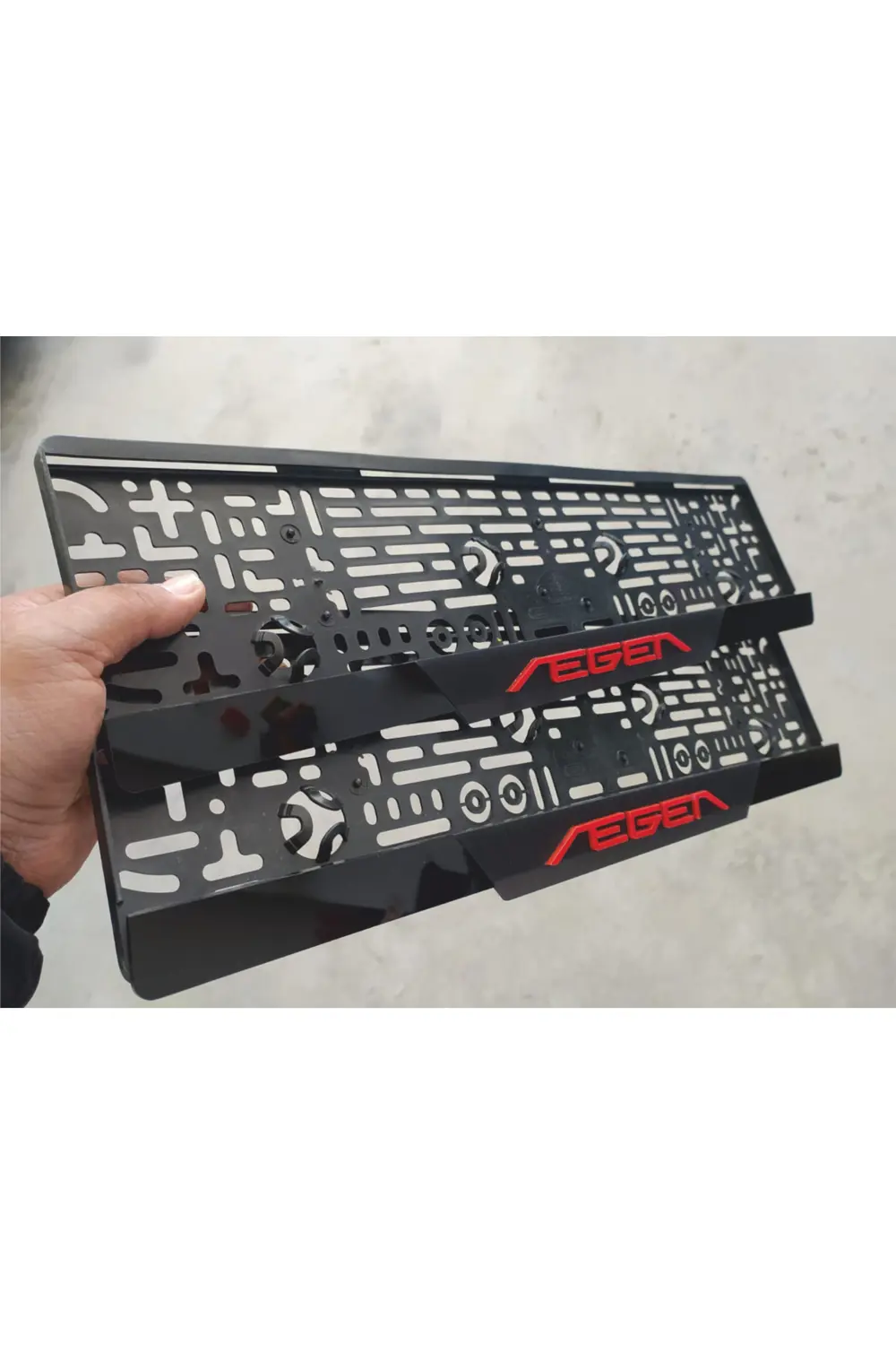 Fiat Egea Uyumlu Kabartma Yazılı Takmatik MAT Pleksi Plakalık 2 A