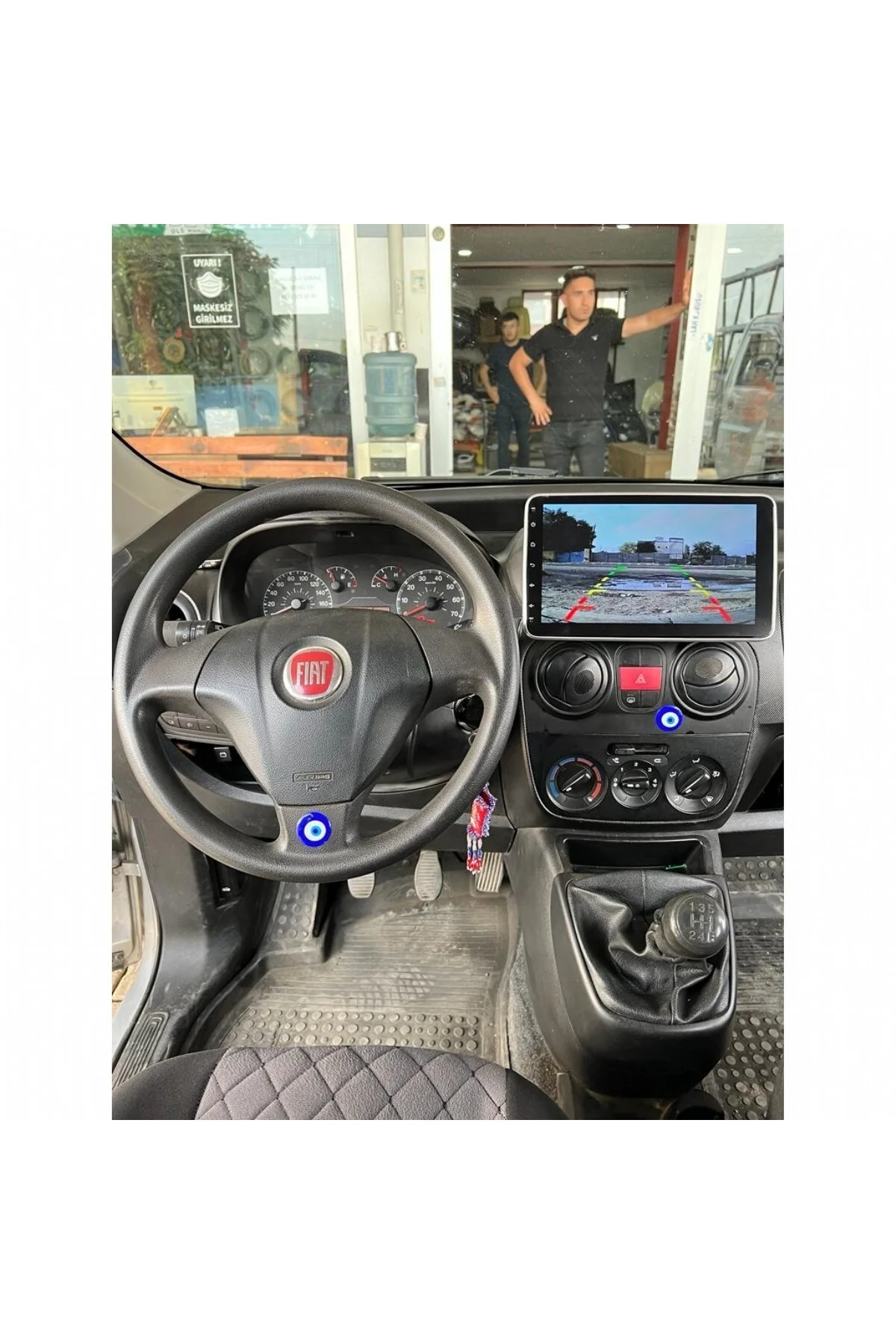 FİAT FİORİNO 10inç 360 DERECE DÖNEN ANDROİD EKRAN MULTİMEDYA 2 GB RAM 32 HAFIZA GERİ GÖRÜŞ KAMERA H