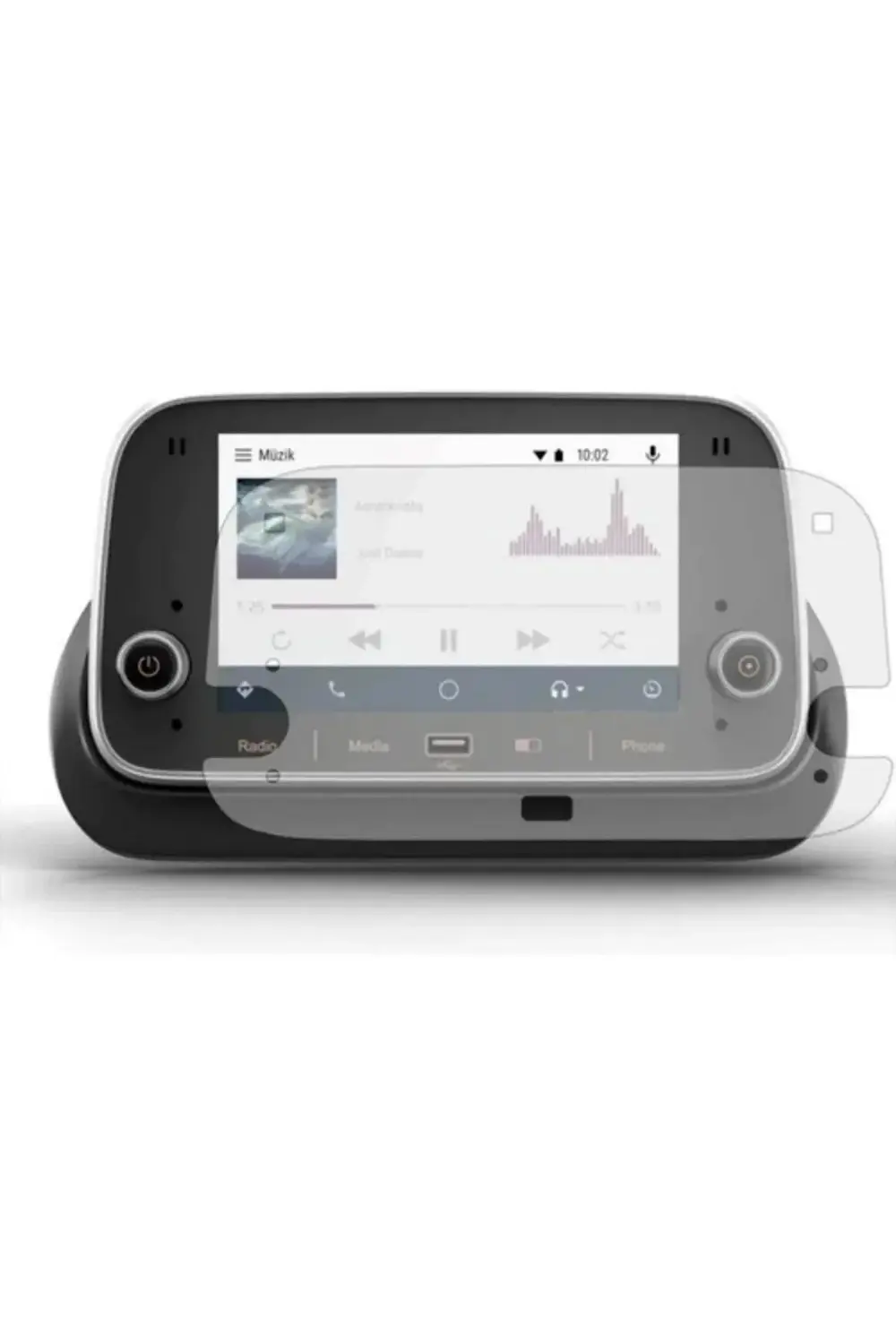 Fiat Fiorino 7 Inç Uyumlu Navigasyon 9h Nano Ekran Koruyucu Anti