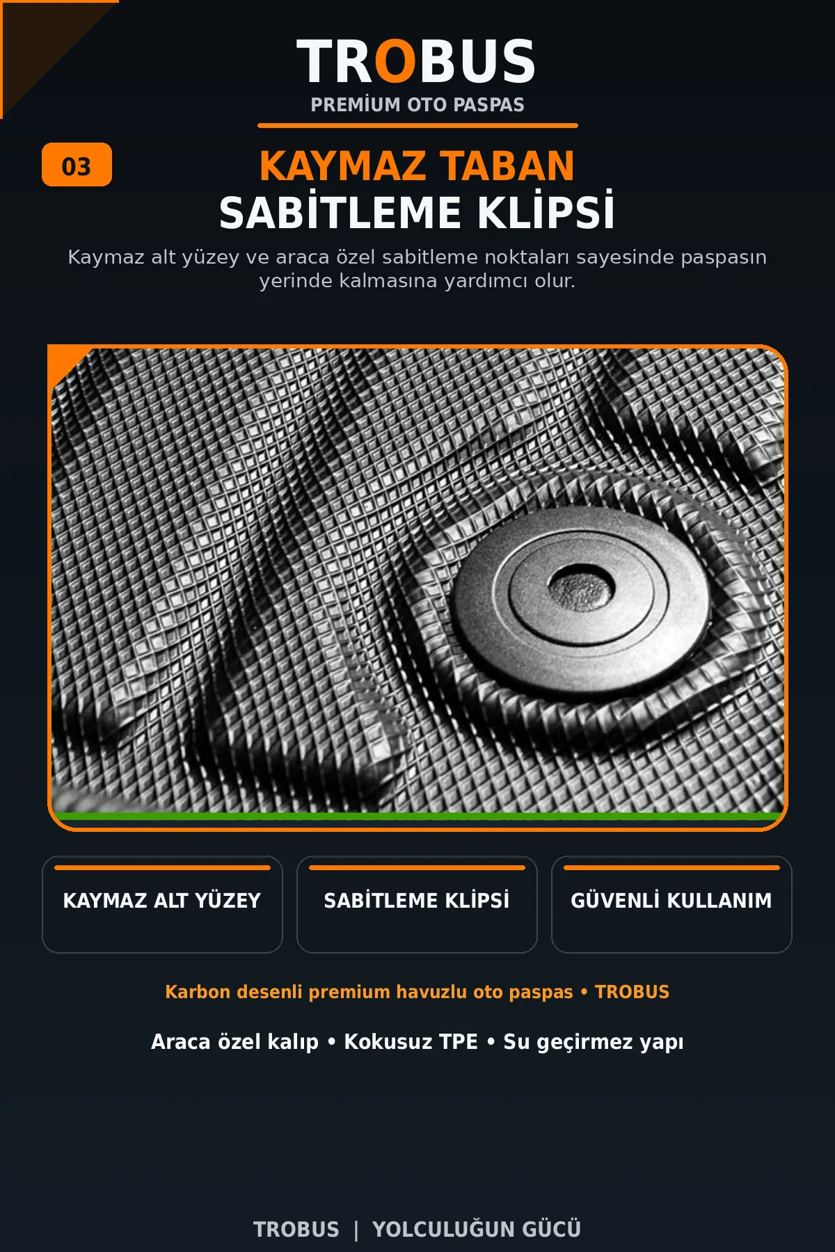 Fiat Fiorino Benzinli 2007-2019 Karbon Desenli Premium 3D Havuzlu Oto Paspas Fiat Fiorino Benzinli 2007-2019 Karbon Desenli Premium 3D Havuzlu Oto Paspas