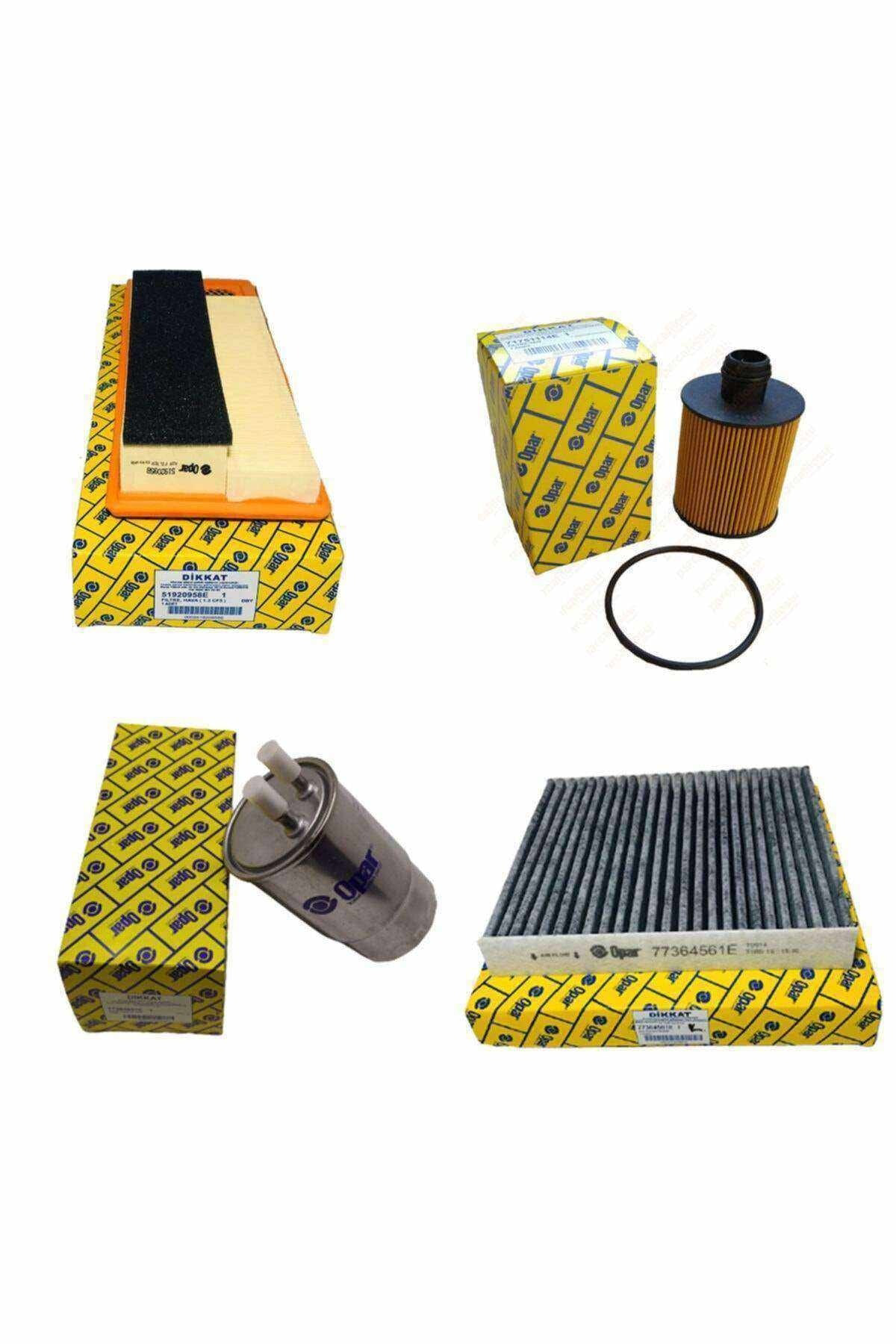Opar Fiat Fiorino Euro 5 1.3 D-Jtd Multijet 16V Filtre Bakım Seti 2008