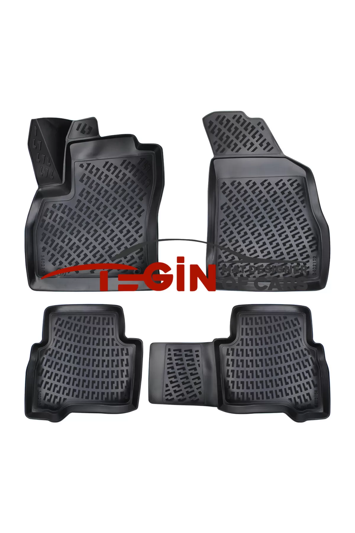 Fiat Fiorino Halı Zemin Bagaj Havuzu + Siyah 3D Paspas 2011