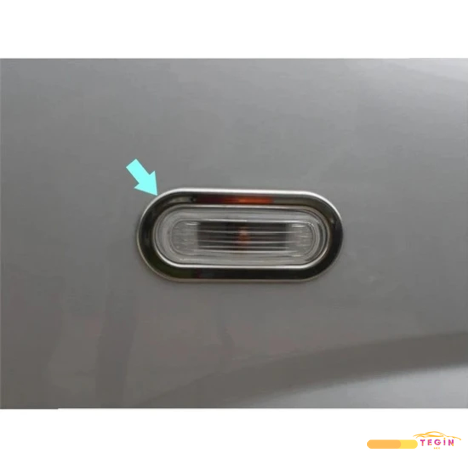 Fiat Fiorino Mini Van 2007 Sonrası Sinyal Çerçevesi 2 Parça Pasla